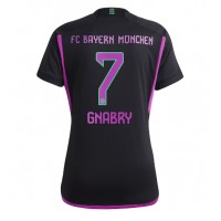 Koszulka piłkarska Bayern Munich Serge Gnabry #7 Strój wyjazdowy dla kobiety 2023-24 tanio Krótki Rękaw